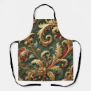 Search for damask aprons Floral