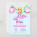 Search for unicorn pool party invitations Summer