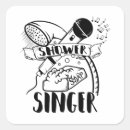Search for vocalist stickers Music
