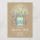 Search for mason jar bridal shower invitations Rustic