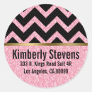 Search for modern chevron stickers Black