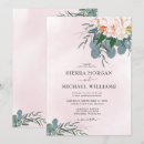 Search for blush pink peonies invitations Floral