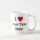 Search for heart text mugs Design your own
