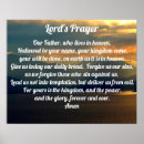 Search for the lords prayer posters Bible