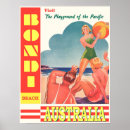 Search for vintage beach posters Australia
