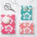 Search for aqua christmas wrapping paper Tropical