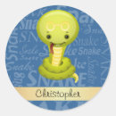 Search for cartoon snake stickers Kawaii