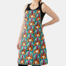 Search for retro rooster aprons Hen