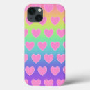 Search for colorful heart iphone cases Rainbow