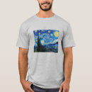Search for starry night tshirts Stars