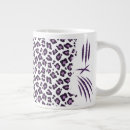 Search for purple leopard print mugs Animal