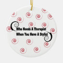 Search for cutting christmas tree decorations Hair stylist
