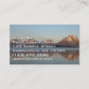 Search for reflected business cards Photography