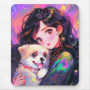 Search for retro dog mouse mats Rainbow