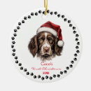 Search for english springer spaniel christmas tree decorations Cute