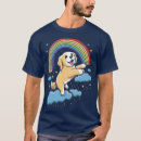 Search for rainbow with clouds tshirts Tees