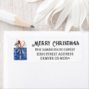 Search for matching return address labels Blue