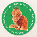 Search for st patricks day coasters Green