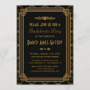 Search for art deco hen party invitations Gatsby