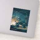 Search for planet mars stickers Moon