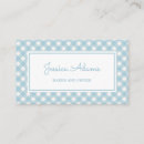 Search for blue plaid pattern business cards Minimalist