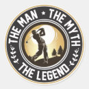 Search for myths and legends stickers Man myth legend