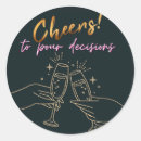 Search for elegant lettering stickers Navy blue