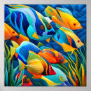 Search for tropical fish posters Reef