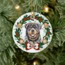 Search for rottweiler christmas tree decorations Puppy