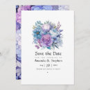 Search for lilac blue save the dates Floral