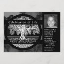 Search for tree memorial invitations Black and white