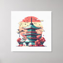 Search for pagoda canvas prints Nature