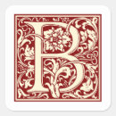 Search for initial b stickers Vintage