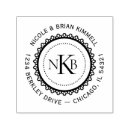 Search for lace rubber stamps Return address