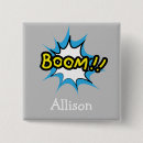 Search for comic book badges Boom