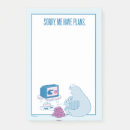 Search for cookie monster post it notes Blue fur