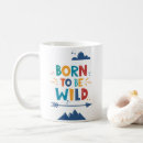 Search for born in mugs Typography