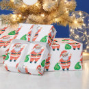 Search for old fashioned santa wrapping paper Traditional