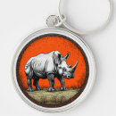Search for rhinoceros key rings Africa