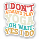 Search for relax stickers Yoga