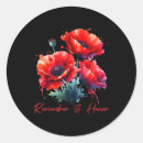 Search for memorial day poppy stickers Patriotic