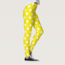 Search for yellow white polka dot leggings Modern