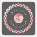 Search for circle monogram stickers Typography