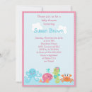 Search for sea life baby shower invitations Octopus