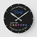 Search for crayon clocks Modern