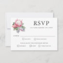 Search for protea bouquet invitations Watercolor