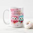 Search for owl love mugs Cute