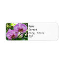 Search for purple orchid return address labels Flower