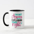 Search for arguing mugs Sarcastic