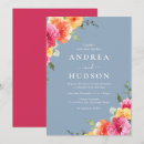 Search for vibrant blue invitations Bold